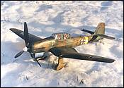Junkers Ju-8B rozpt 760mm pro motor Modela hmotnost 92g.